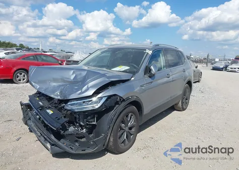 2024 Volkswagen Tiguan 2.0T Se/2.0T Wolfsburg Edition из США, поврежденный, VIN 3VV2B7AX9RM107602